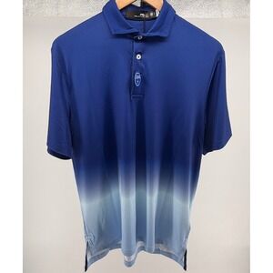RLX Ralph Lauren Men's Golf Polo Shirt Blue Ombre Short Sleeve Size S NWT $98.50